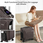 Hanke 16 Inch Underseat Carry On Luggage - Image 7