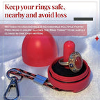 RING THING - Ring Holder Keychain, Jewelry Organizer and Storage, Portable - Image 8