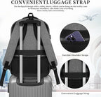 Backpack for Women Men, School Backpack for Boys Girls Teens, Work Computer - Image 5