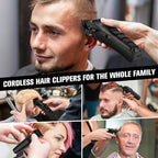Hair Clippers for Men Professional Hair Trimmer Powerful Beard Trimmer Hair Cutting Grooming Tool