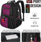YOREPEK 18.4 Laptop Backpack, Large Backpacks Fit Most 18 Inch Laptop - Image 3