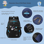MITOWERMI Astronaut Backpack for Boys School Bags Space Kids Backpack for - Image 2