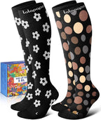 Thick Soft Cotton Compression Socks by Lalapapa
