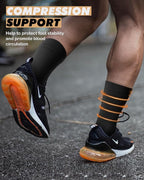 PAPLUS 3 Pairs Running Compression Socks - Image 4