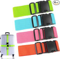 4Pcs Luggage Straps Suitcase 80In Long Adjustable Travel Accessories TSA by Ajmyonsp