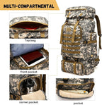 80L 2Pcs Hiking Backpack for Men - Image 4