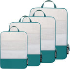 BAGAIL 4 Set/6 Set Ultralight Compression Packing Cubes Packing Organizer by BAGAIL