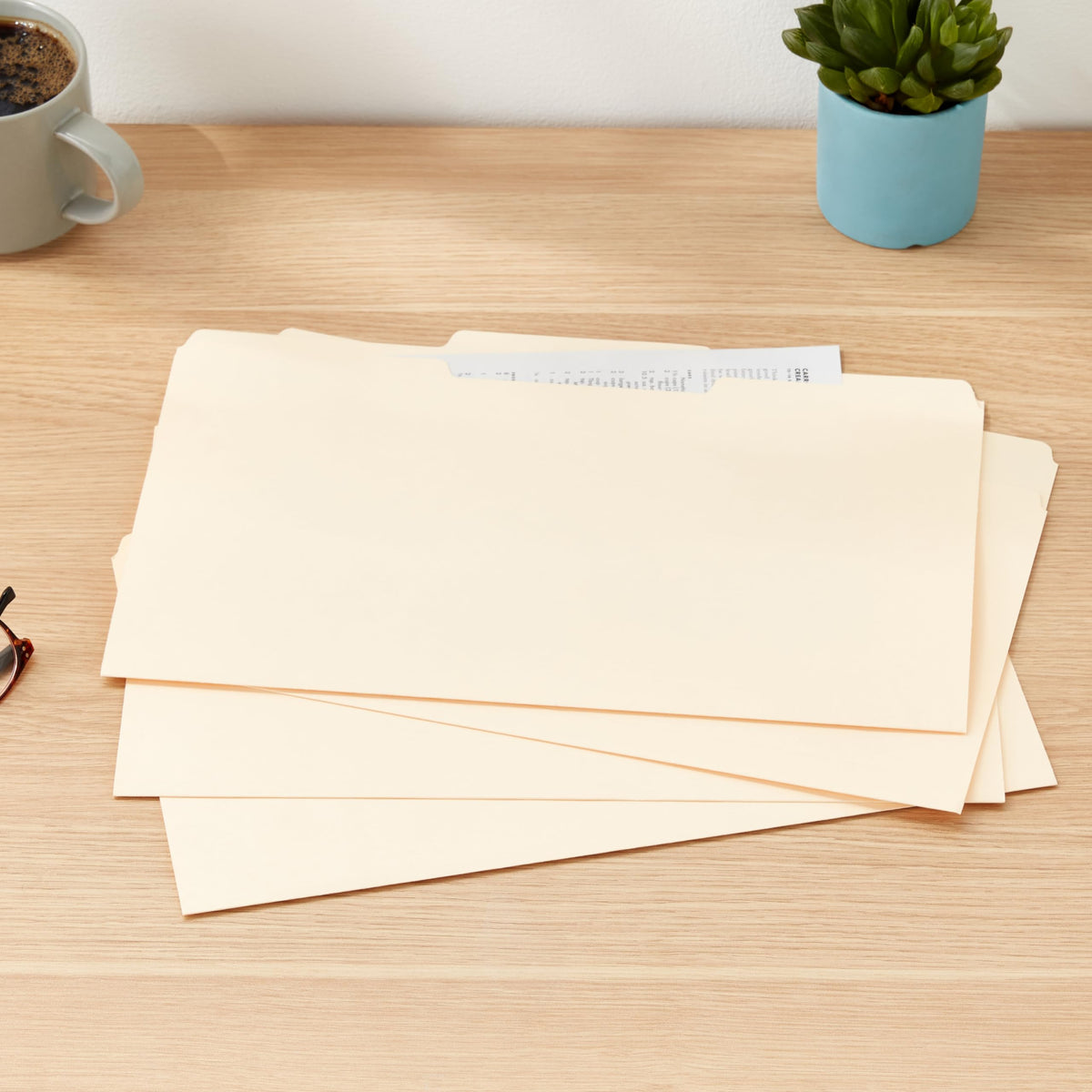 Sturdy Manila File Folders (Manila, Legal Size)