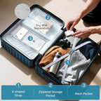 Luggage sets 3 piece with Spinner Wheels, PC Hard Shell Travel Luggage - Image 5