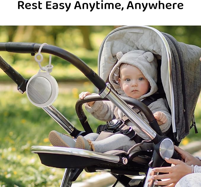 Moonybaby Portable Sound Machine, Baby Sleep Soothe, 9 Soothing Sounds - Image 5