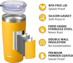 SUNWILL Travel Coffee Tumbler 20 oz, Insulated Mug - Image 2