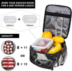 Cow Insulated Lunch Box for Women Men Cow Lunch Bag for Travel, or Fishing - Image 4