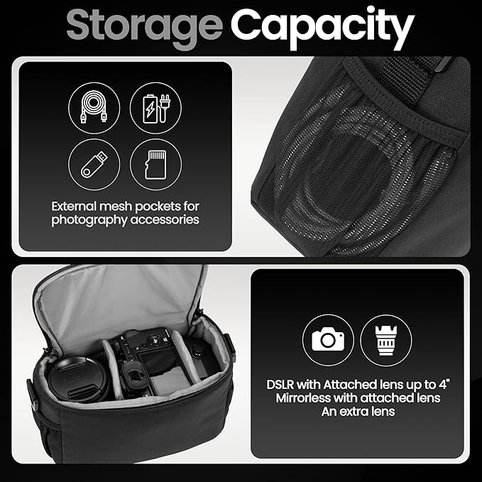 Tamrac Jazz 45 v2.0 Camera Bag for Photographers, Camera Case for Photography - Image 4