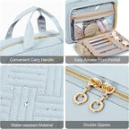 BAGSMART Toiletry Bag Hanging Travel Makeup Organizer - Image 6