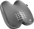 Skechers Memory Foam Seat Cushion, Ribbed Fabric Office Chair Cushion by Skechers