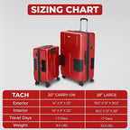 Tach V3.1 Hard Shell 2 Piece Luggage Set - Image 4
