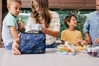 PackIt Freezable Classic Lunch Box, Sporty Camo Charcoal Navy, Built - Image 6