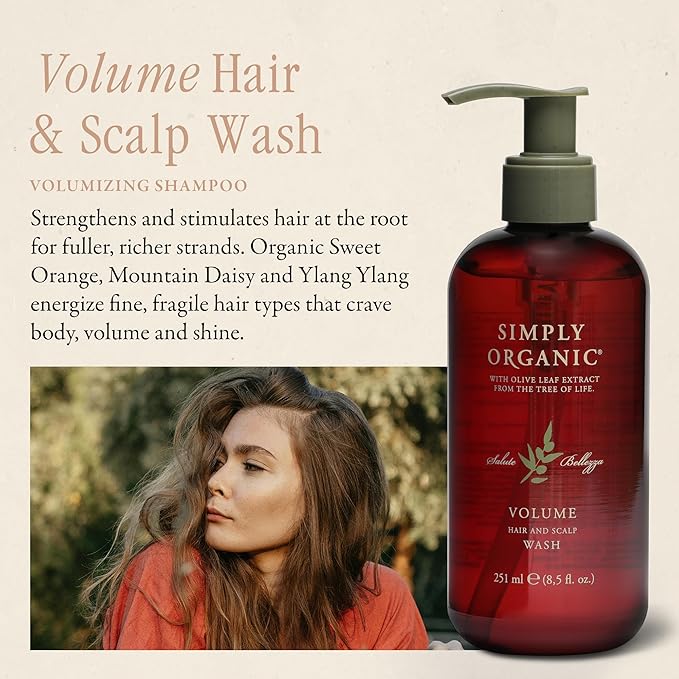 Thinning Hair Volumizing Shampoo Scalp Wash, Made in Italy, All Natural Cruelty - Image 2