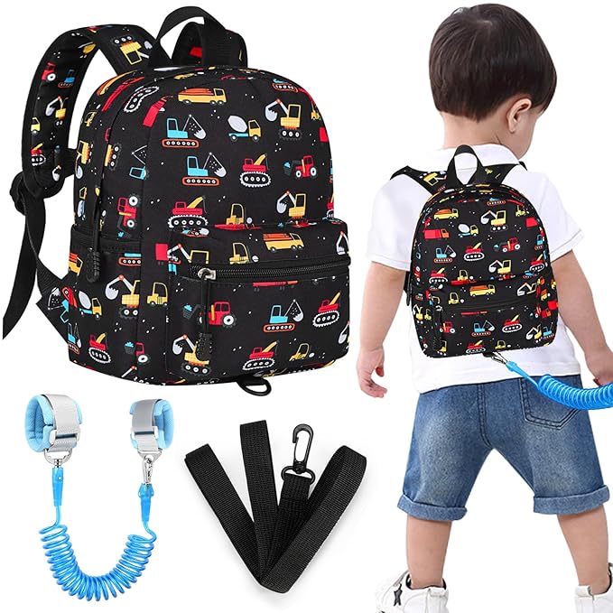 Accmor Toddler Backpack with Leash, Baby Backpacks with Anti Lost Wrist Link by Accmor