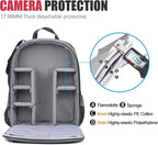 Cwatcun Camera Backpack Professional Camera Bag - Image 6