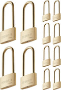 Weather Proof Lock, Keyed Alike Solid Brass Padlocks by SEDORTI