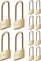Weather Proof Lock, Keyed Alike Solid Brass Padlocks by SEDORTI