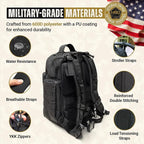 HighSpeedDaddy - Baby Diaper Backpack, Military-Grade, Waterproof, Compact Baby - Image 4