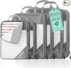 6 Set Compression Packing Cubes by NICOSHOW