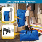 20 Pack Heavy Duty Extra Large Moving Totes - Image 4