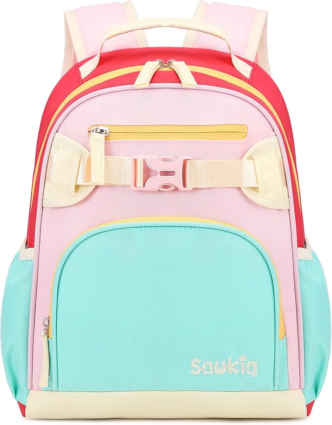 Cute Mini Toddler Backpacks for Girls 2-4 Little Kids Backpack preschool Bookbag by SawkigKidsBackpack