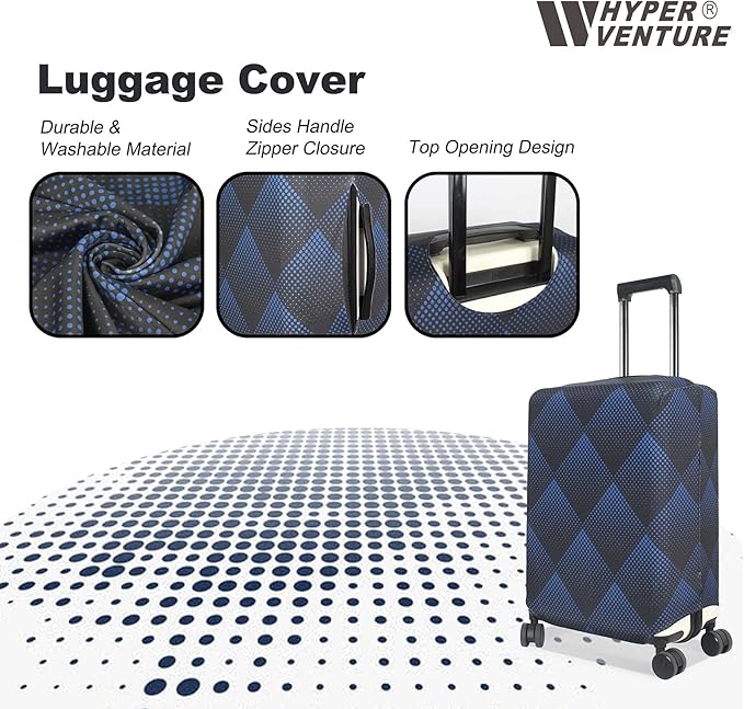 HYPER VENTURE Washable Luggage Cover - Image 2