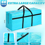 4 Pcs 66 Gallon Large Moving Bags - Image 3