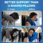 JPillow Travel Pillow for Airplanes – A Little Bulky, and Takes a Couple of - Image 4