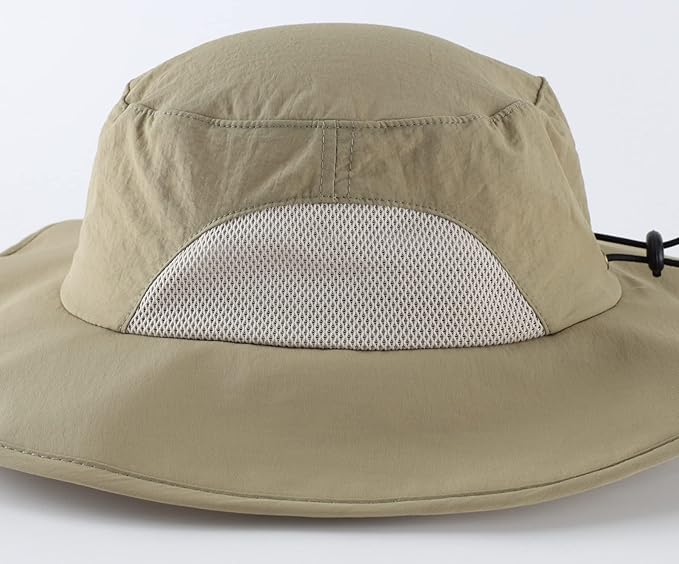 Home Prefer UPF50+ Mens Sun Hat Wide Brim Fishing Hat - Image 4