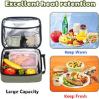 Hap Tim Insulated Lunch Bag Women, Reusable Lunch Box - Image 7