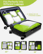 Compression Packing Cubes, Gonex Extensible Storage Mesh Bags Organizers - Image 5