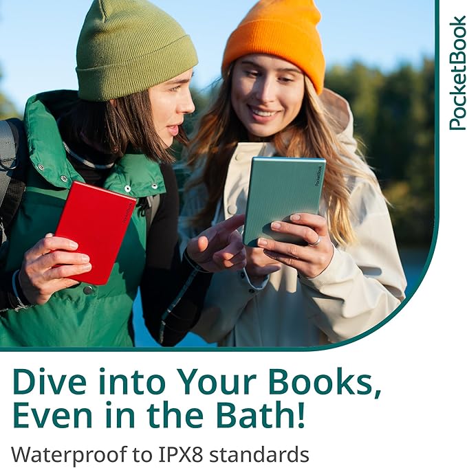 PocketBook Verse Pro E-Reader Waterproof | Eye-Friendly 6'' E-Ink Carta™ HD - Image 2