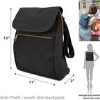 Travelon Anti-Theft Signature Slim Backpack - Image 3