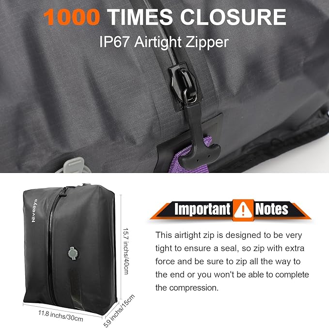Niveaya Vacuum Bags for Travel - Image 2