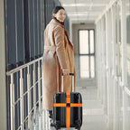 Luggage Straps for Suitcases TSA Approved Travel Belt 4 Pack by Chelmon - Image 7