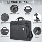 RAINSMORE Garment Bags for Travel Carry On Garment Bag for Hanging Clothes - Image 6