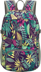 WATERFLY Hiking Foldable Daypack Backpack: 25L Ultra Lightweight Packable by Waterfly