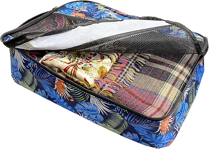 5 Set Packing Cubes for Travel Large Suitcase Luggage Organizer Bags Travel - Image 4