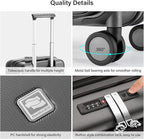 Hanke Hardside Expandable Checked Luggage, 24 Inch Top Opening Trunk Luggages - Image 4