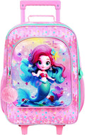 Kids Luggage for Boys Girls, Toddler Rolling Travel Carry on Suitcase by CCJPX