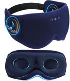 Sleep Mask with Headphones Bluetooth 5.4, TOPOINT 3D Eye Mask Blackout with by TOPOINT