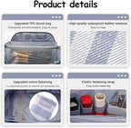 BOYATU Makeup Bag Travel Cosmetic Bag: 3 Pcs Set Portable Make up Bags - Image 4