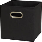 Household Essentials 80-1 Foldable Fabric Storage Bins | Set of 6 Cubby Cubes - Image 3