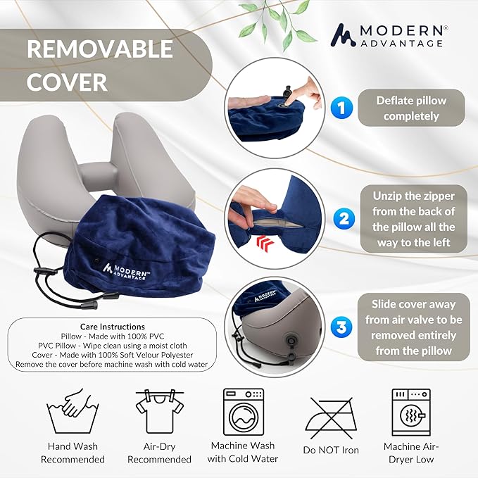 Modern Advantage Inflatable Travel Pillow - Image 8