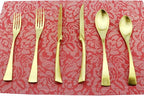 6-Piece Flatware Set, Extra Thick Heavy Duty by Uniturcky